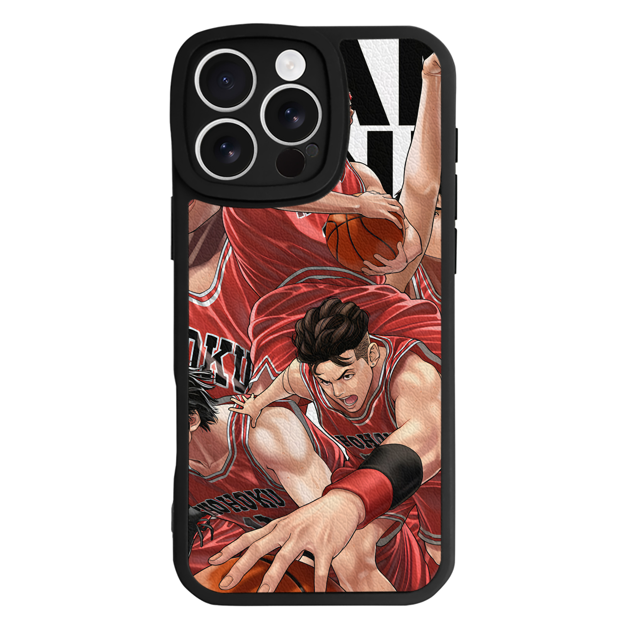 （画像用） SLAM DUNK／スラムダンク 【iPhone 16シリーズ対応】シリコンスマホケース（レザー調） 材質：シリコン